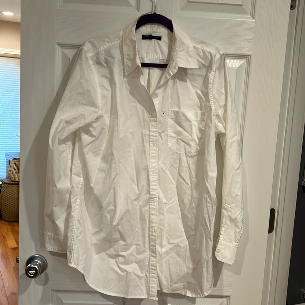 Banana Republic Blouse, white . Size Large